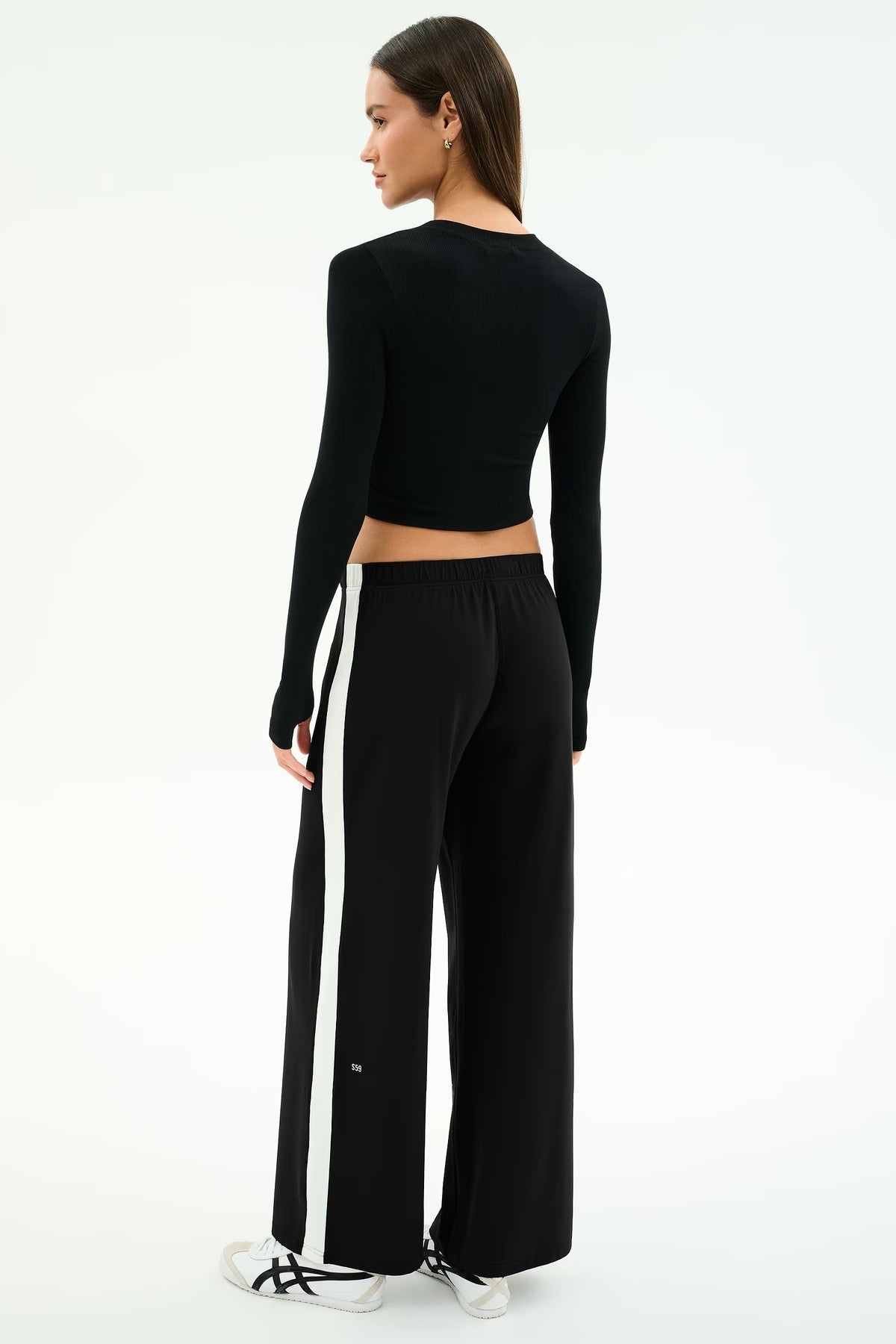 Louise Rib Long Sleeve Crop