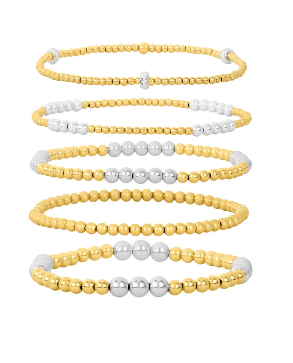 2MM Bracelet with 3MM Sterling Silver - Detour Boutiques