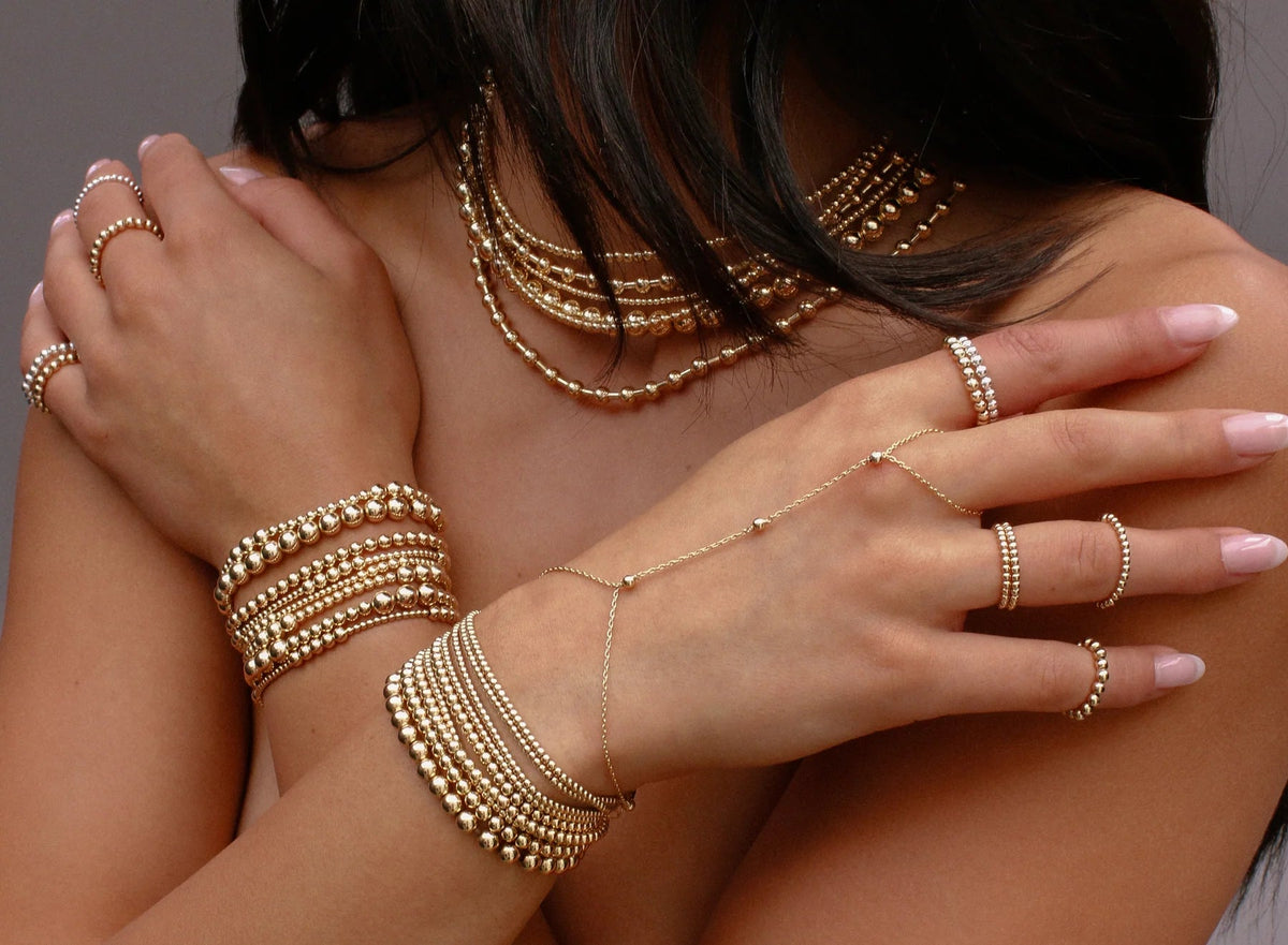4 & 6MM Pattern Signature Bracelet - Detour Boutiques