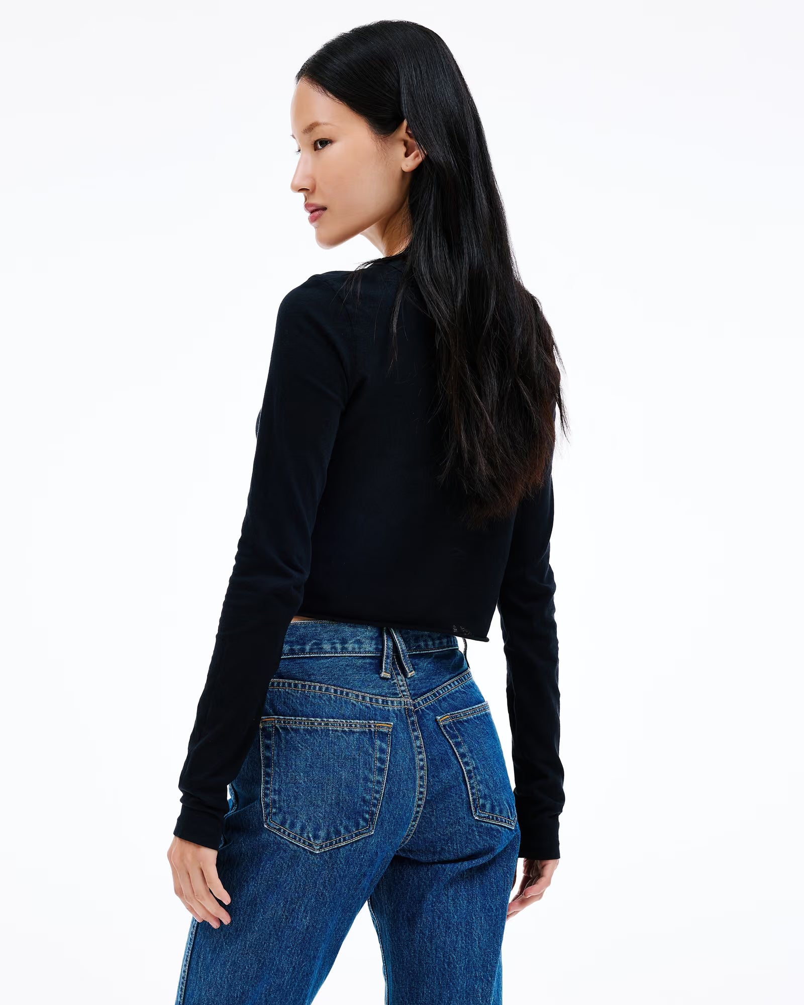 Baby Long Sleeve Crop Tee