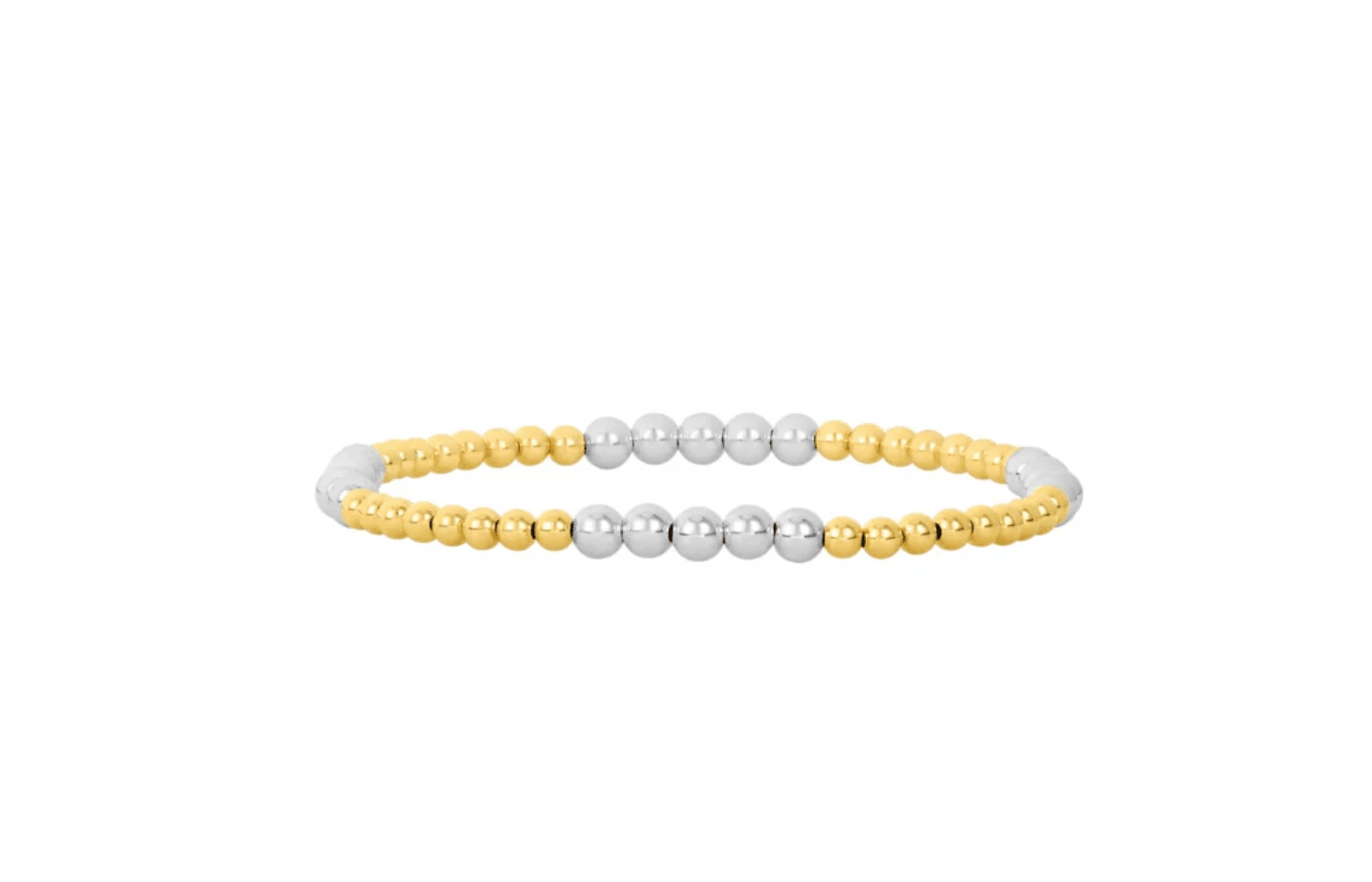 4MM/5MM Mixed Bead Bracelet - Detour Boutiques