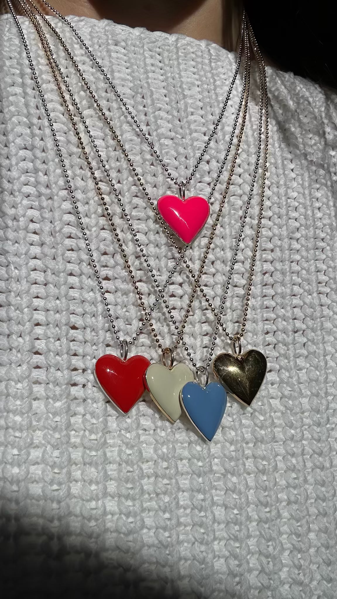 Commitment Issues Heart Necklace