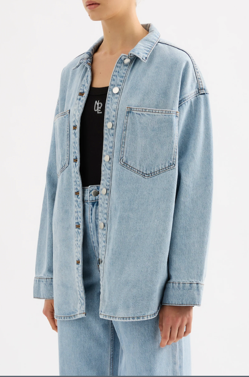 Organic Denim Overshirt
