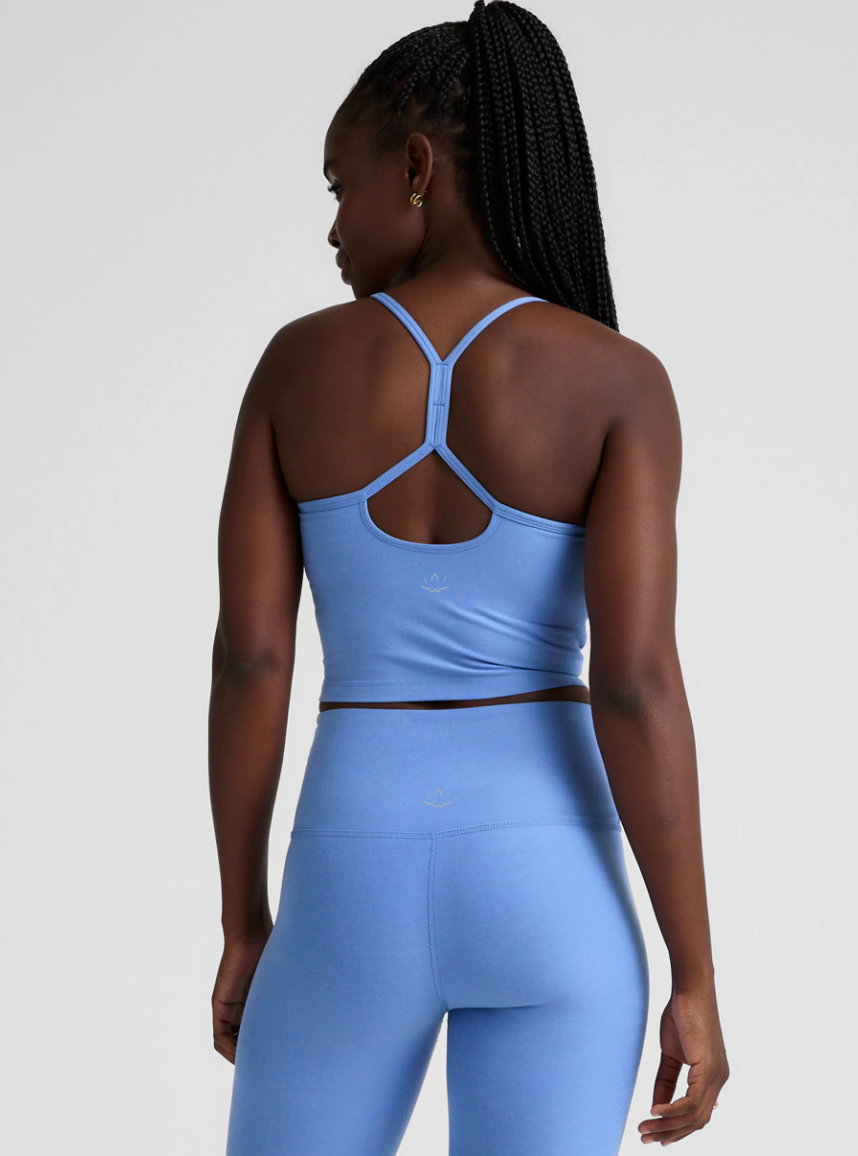Spacedye Slim Racerback Cropped Tank