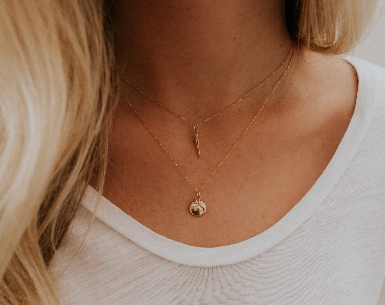 Tomato Necklace