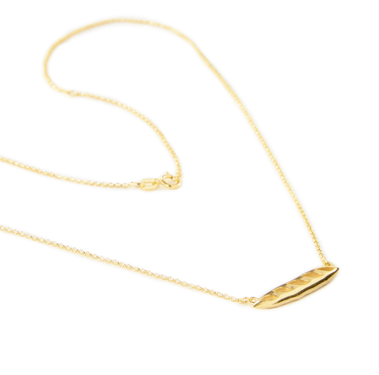 Baguette Necklace