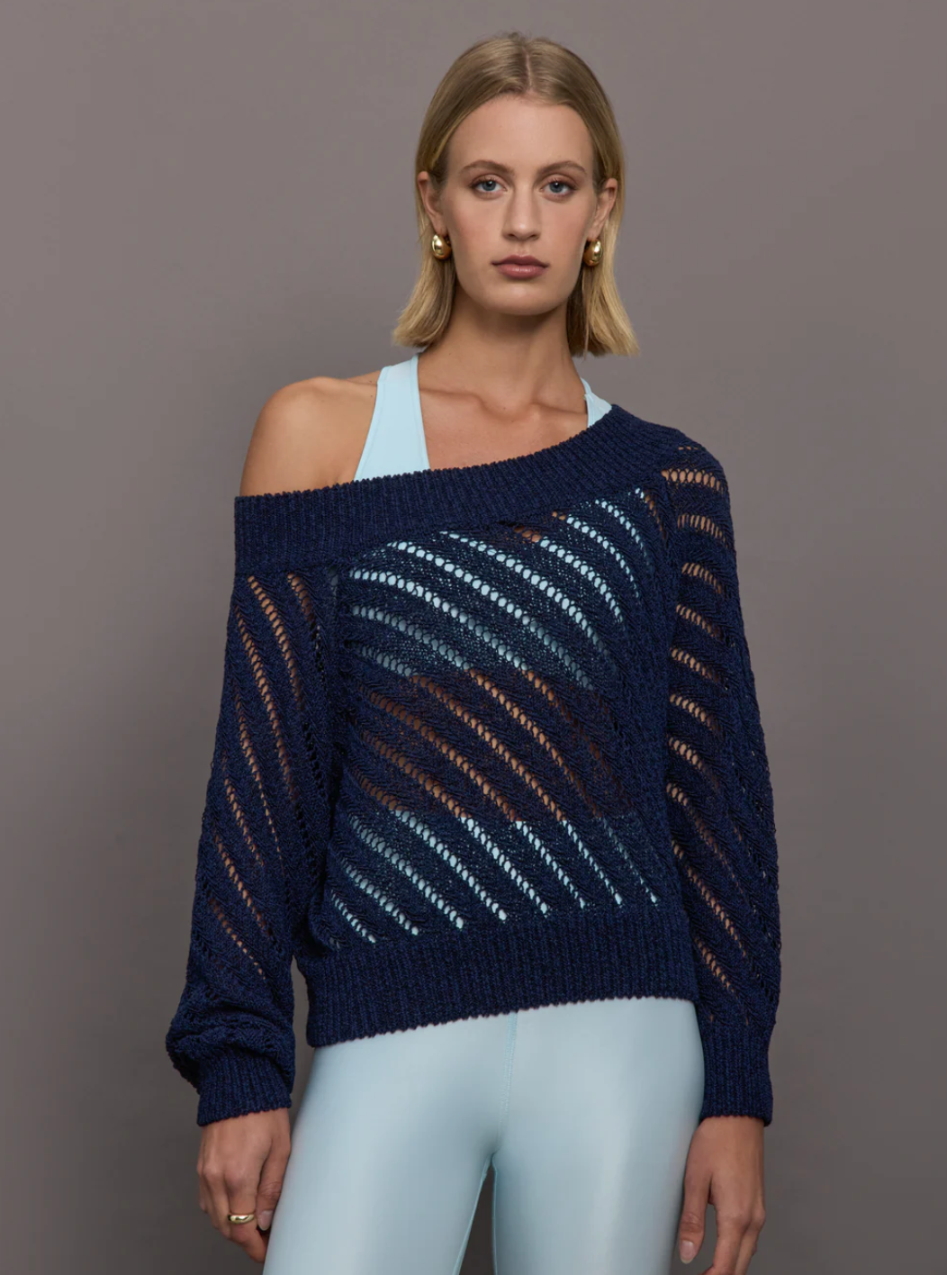 Open Knit Sweater