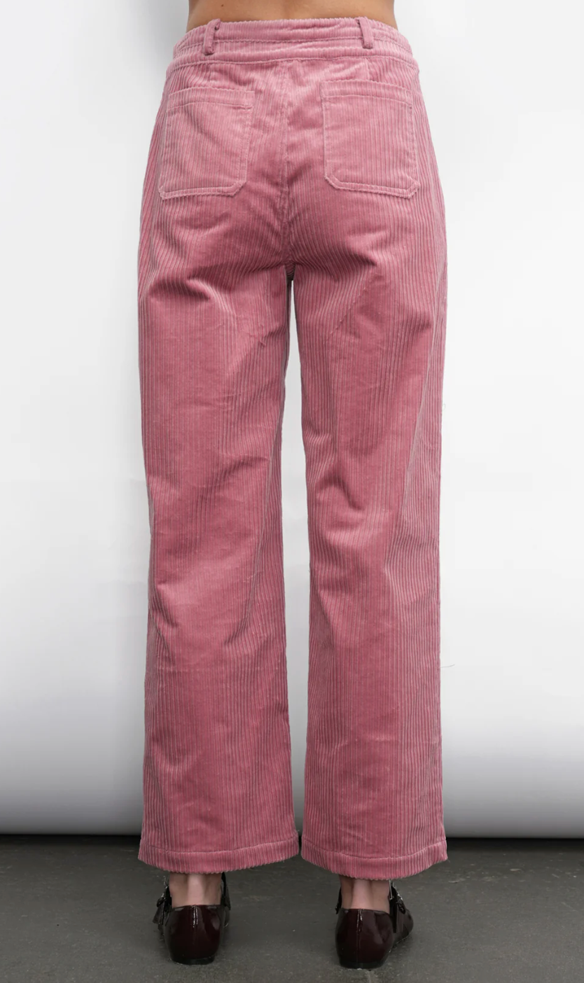 Deena Straight Leg Corduroy Pants