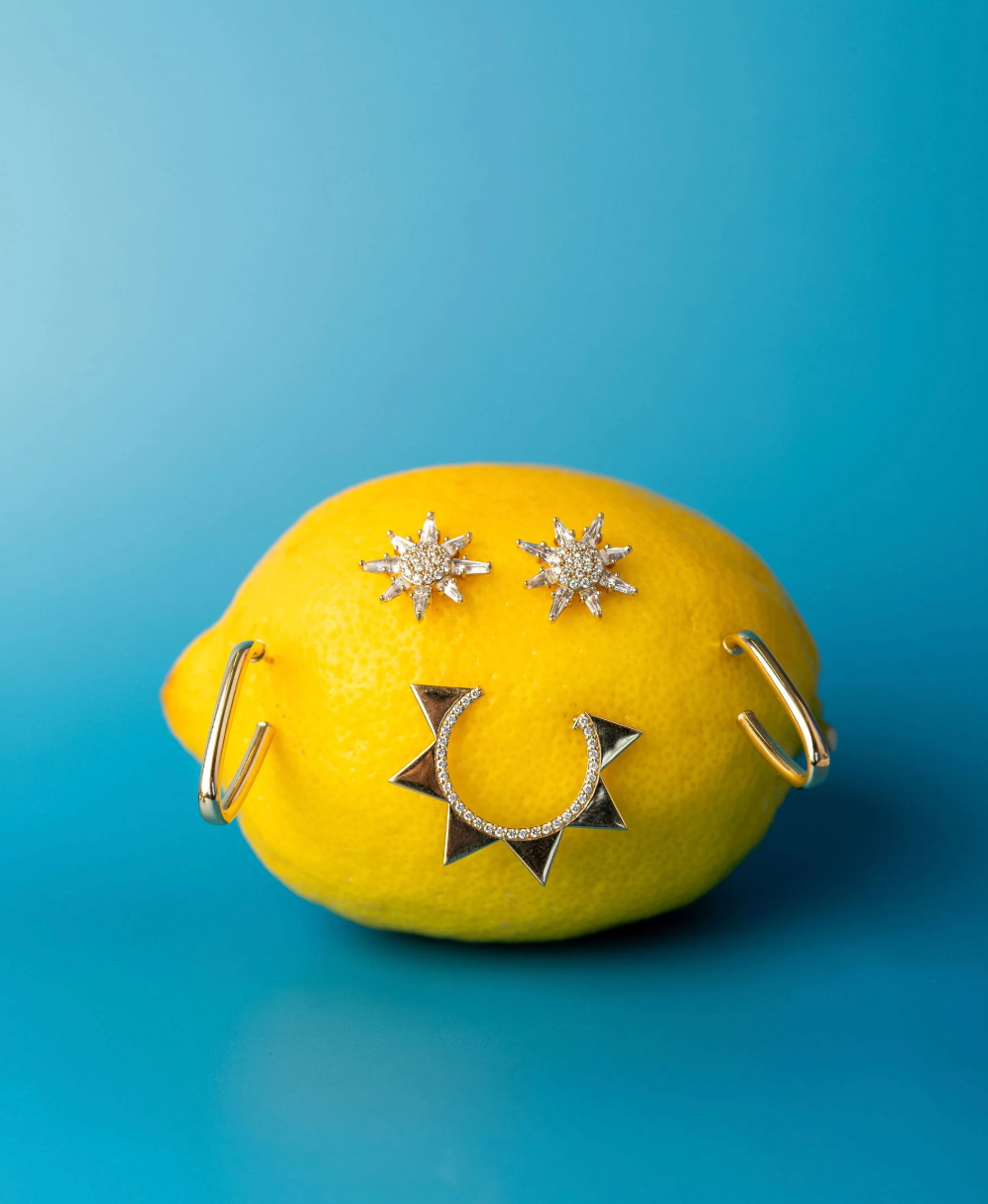 White Diamond Calypso Earrings