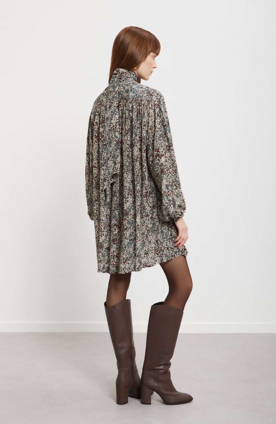 Viscose mini dress