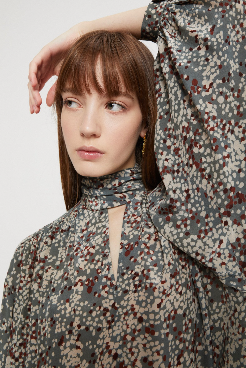 Viscose mini dress