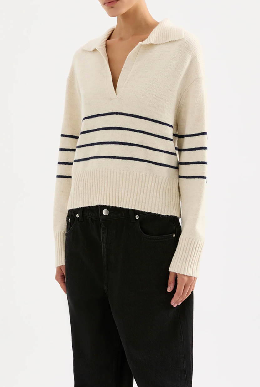 LOGAN RUGBY KNIT
