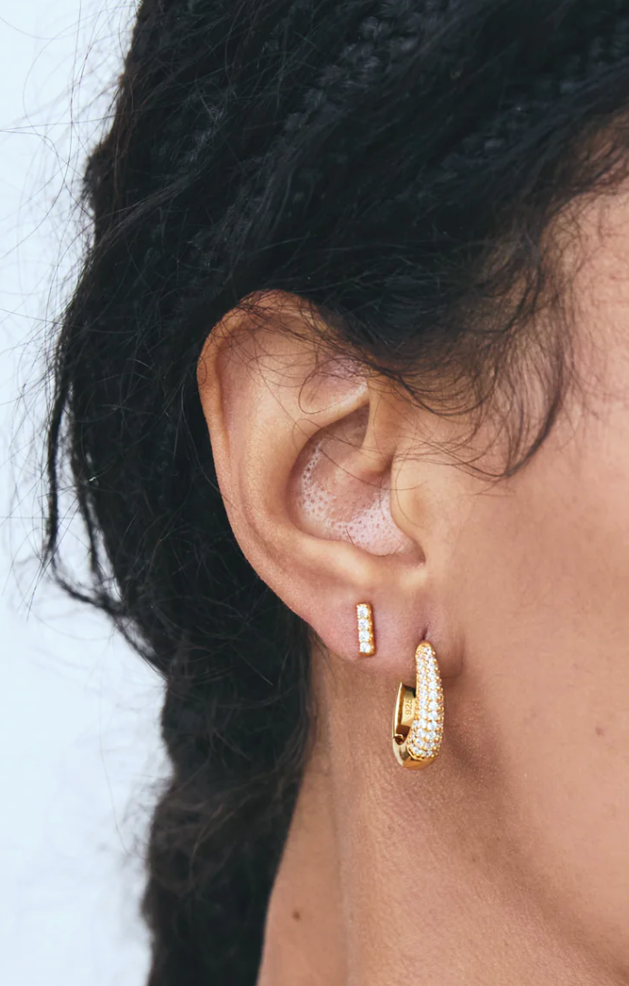 MAEDA BAR STUDS GOLD
