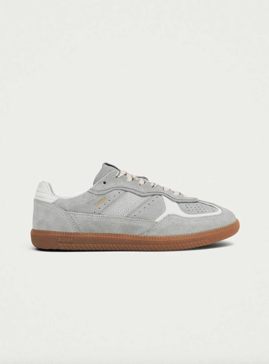 Tb.490 Rife Grey Leather Sneakers