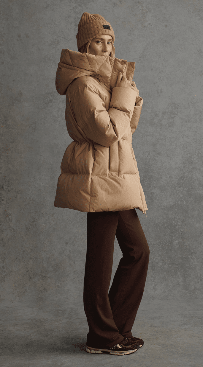 Adler Down Puffer Coat - Detour Boutiques