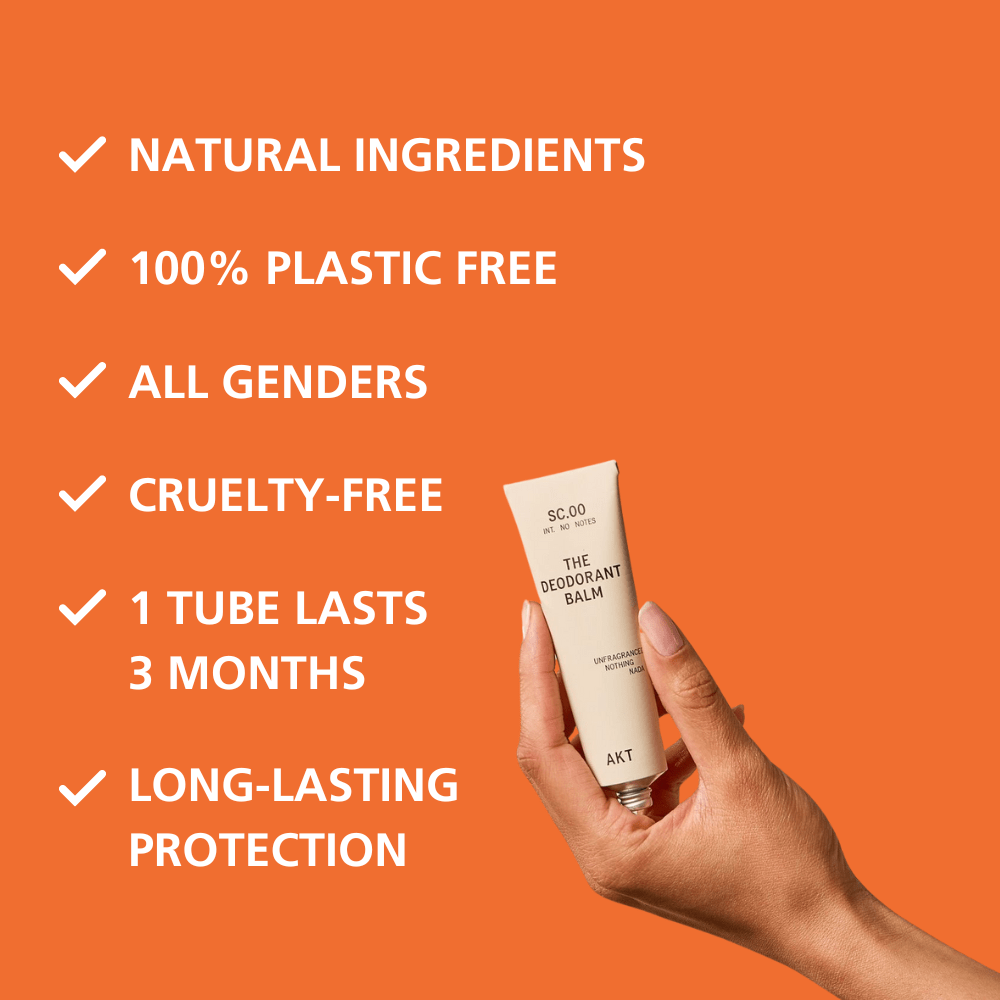AKT London - AKT Deodorant Balm SC.00 Fragrance - Free for Sensitive Skin - Detour Boutiques