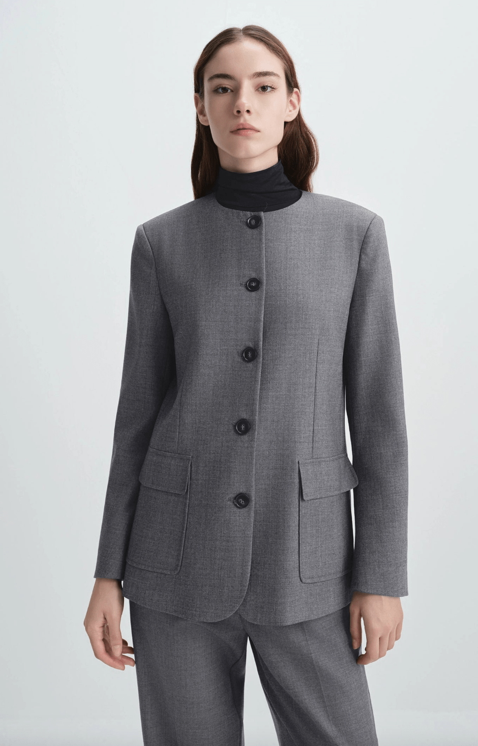 Arlin Collarless Blazer - Detour Boutiques