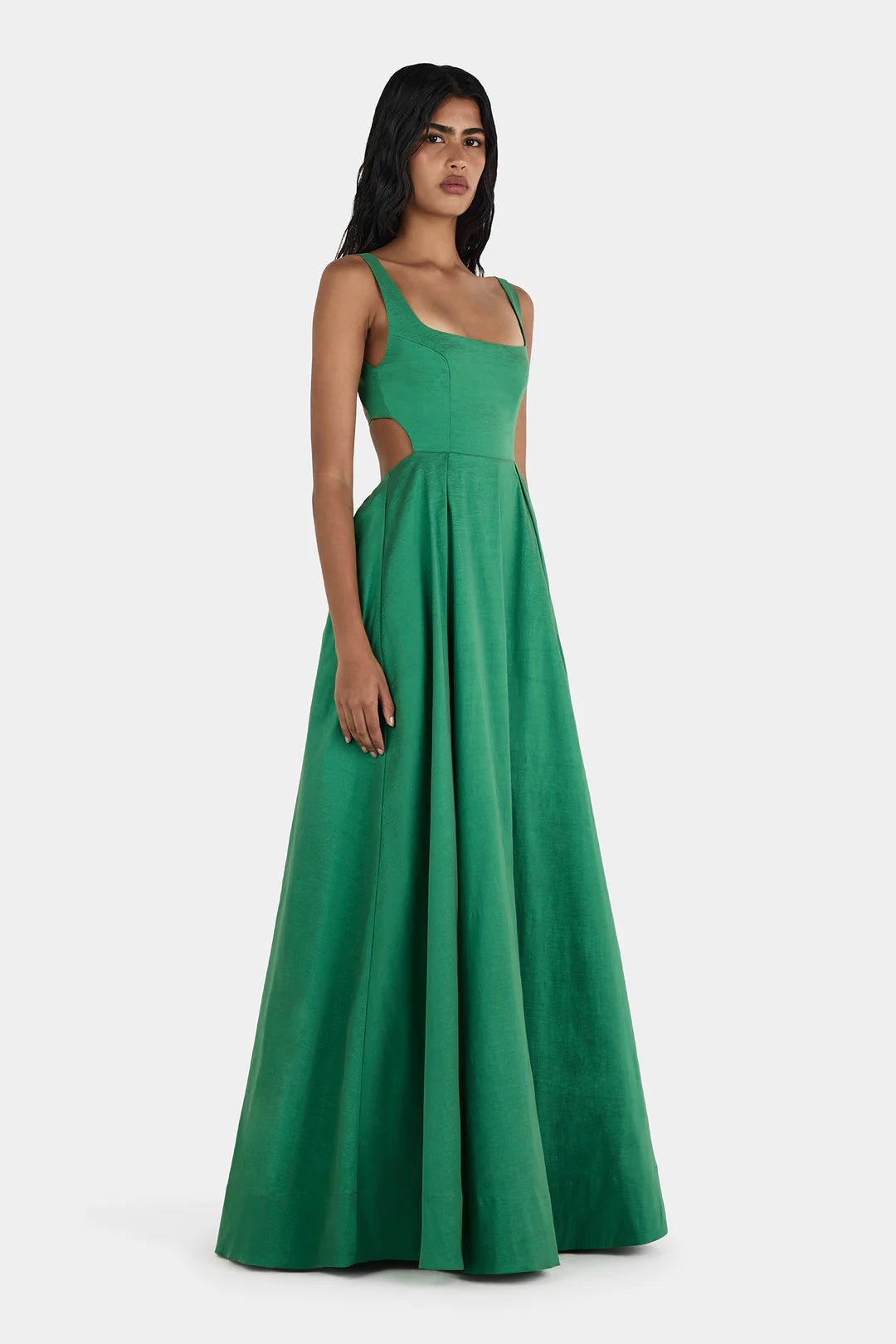 Aubrey Taffeta Gown - Detour Boutiques