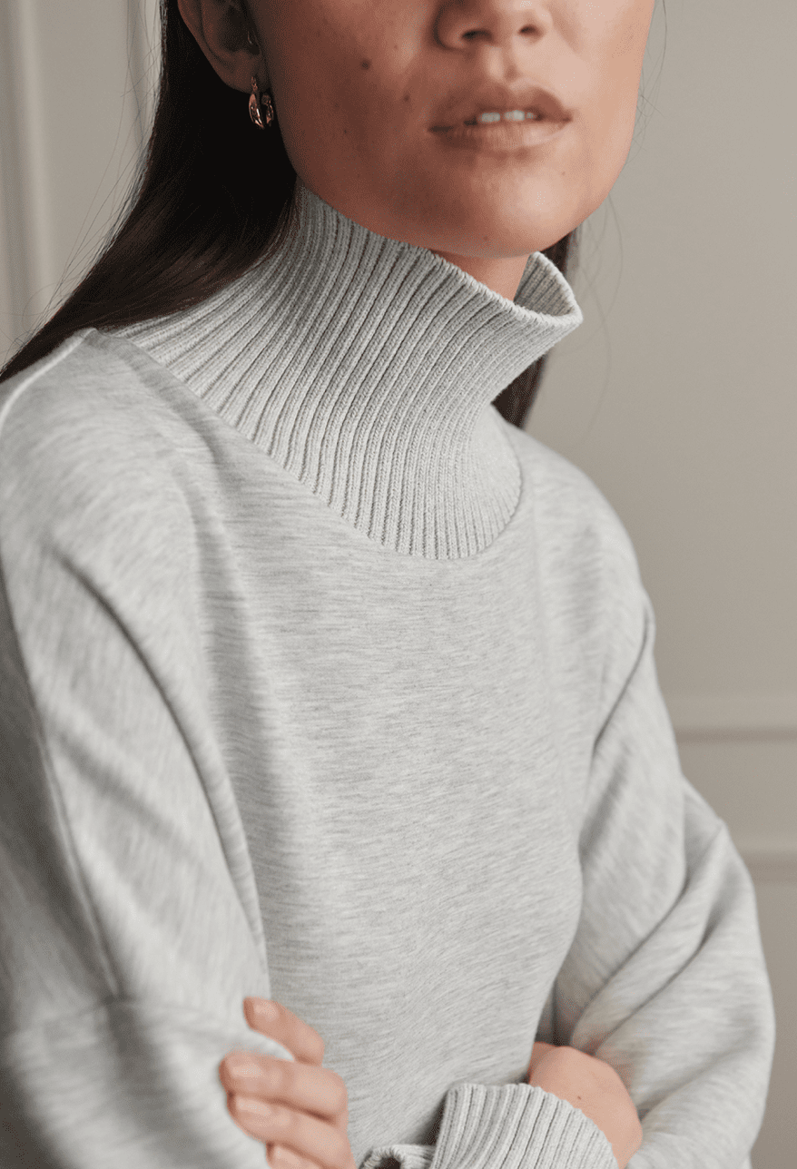 Barker High Neck Sweat - Detour Boutiques