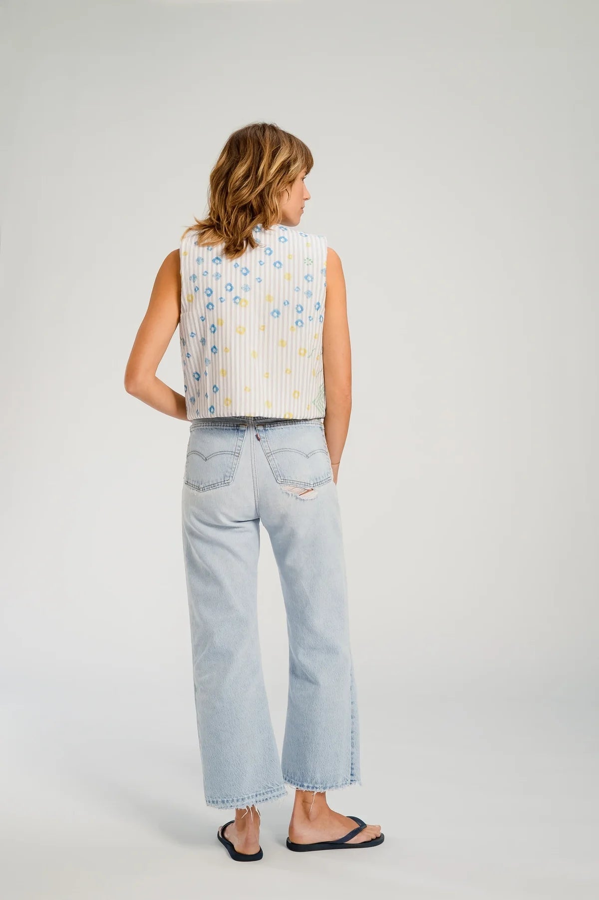 Baya Geometric Printed Bolero - Detour Boutiques