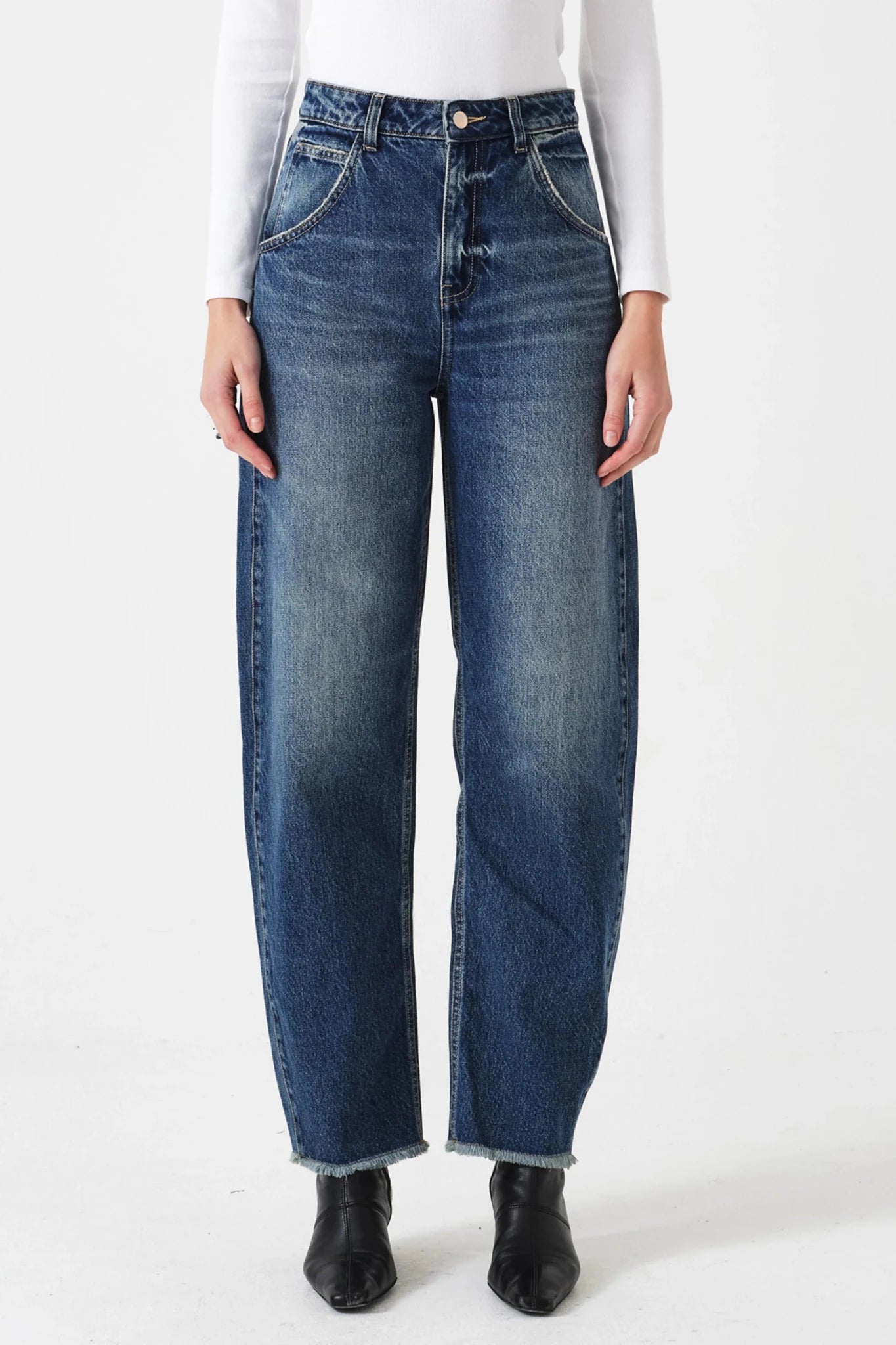 Bo Barrel Leg Jean - Detour Boutiques