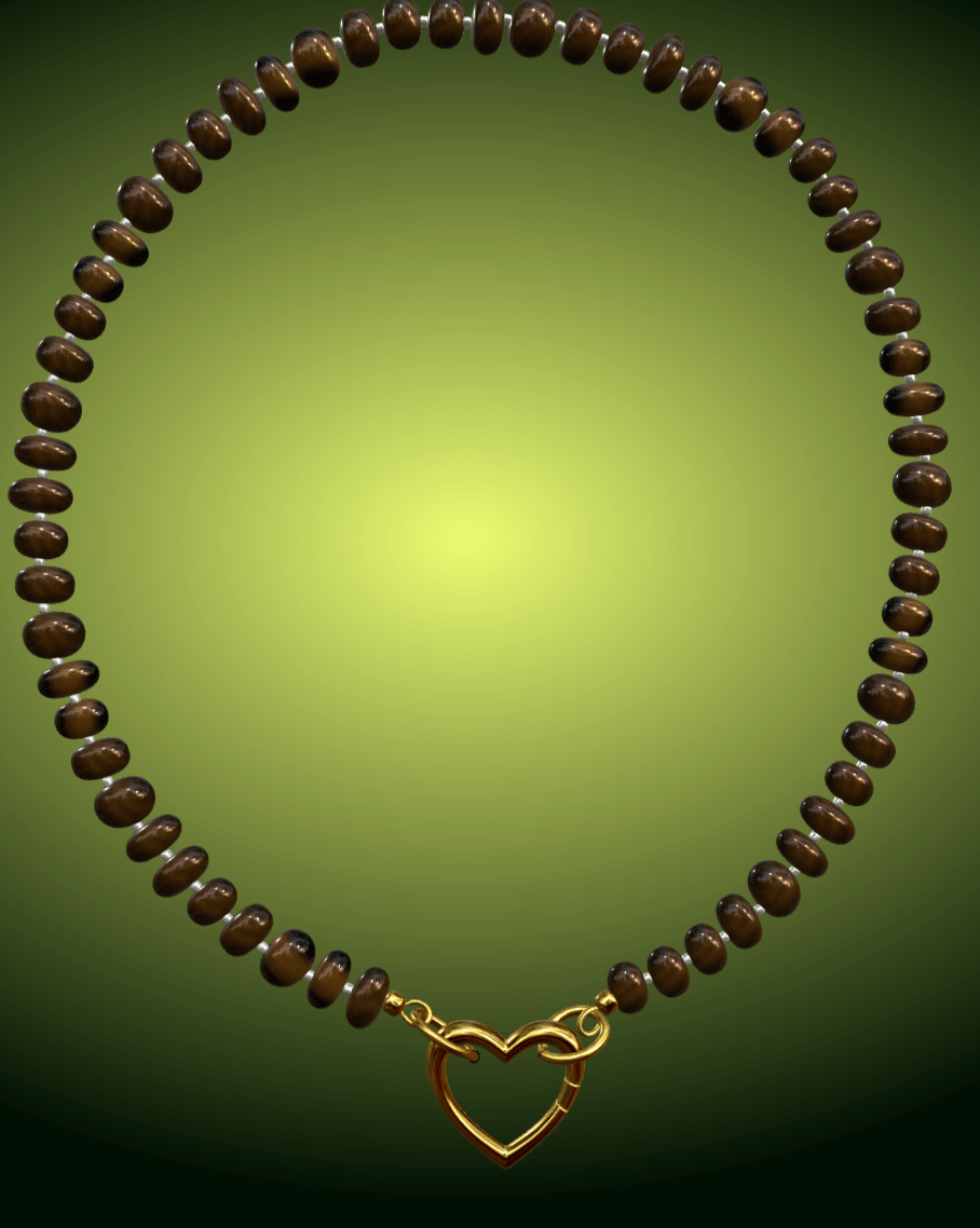Build a Drip Tiger Eye Necklace - Detour Boutiques