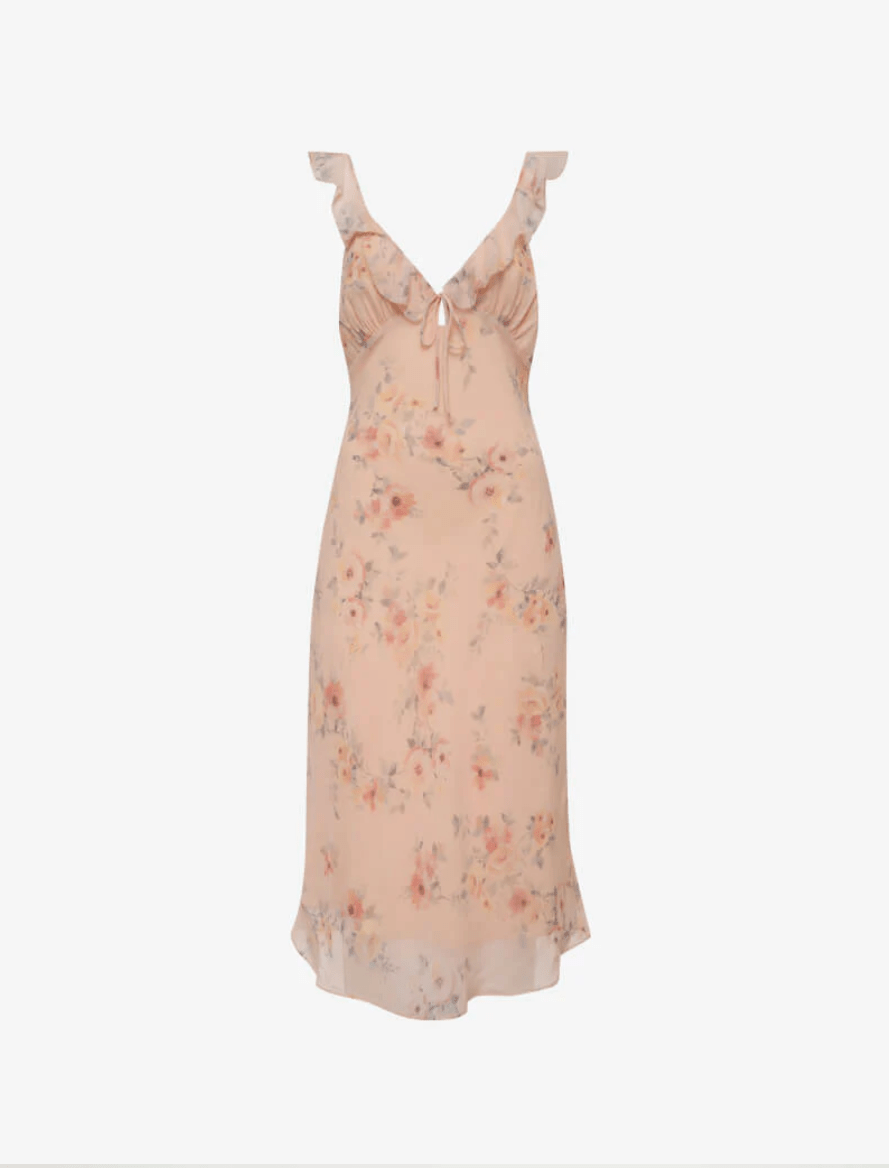 Butterfly Midi Dress - Detour Boutiques