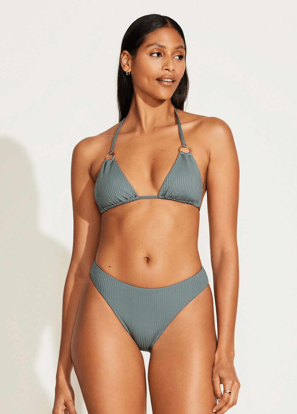 Cali High Leg Full Bottom - Detour Boutiques