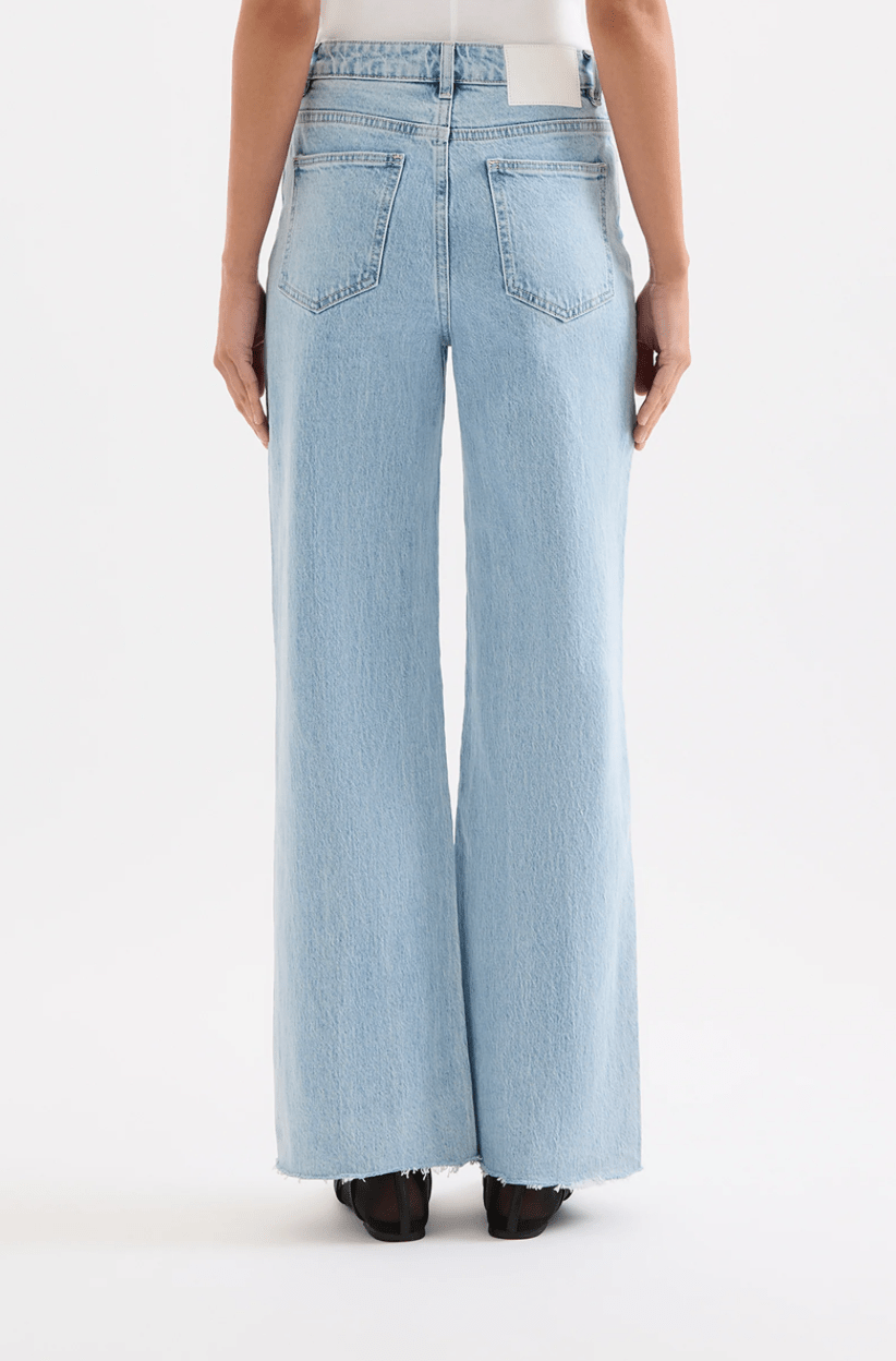 CALI STRETCH WIDE LEG JEAN - Detour Boutiques