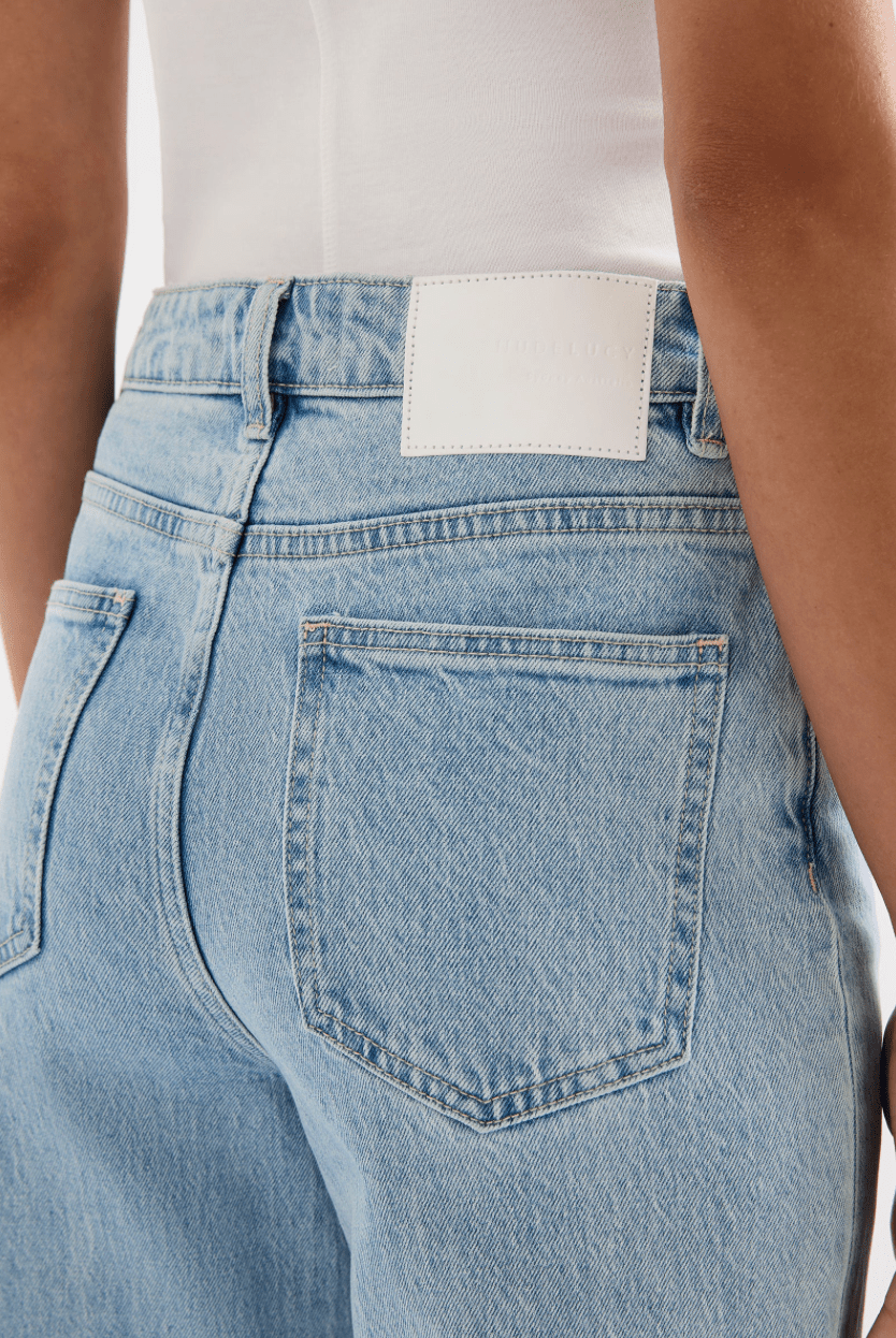 CALI STRETCH WIDE LEG JEAN - Detour Boutiques