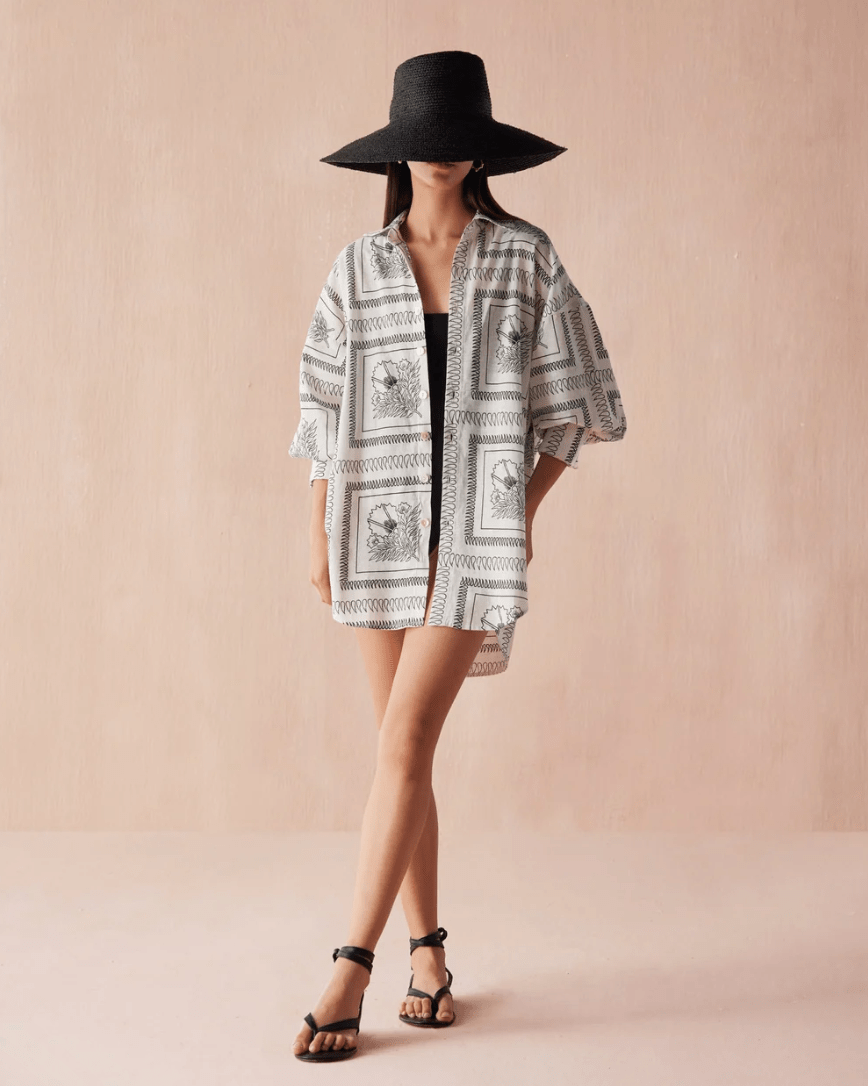 Callista Button Down - Detour Boutiques