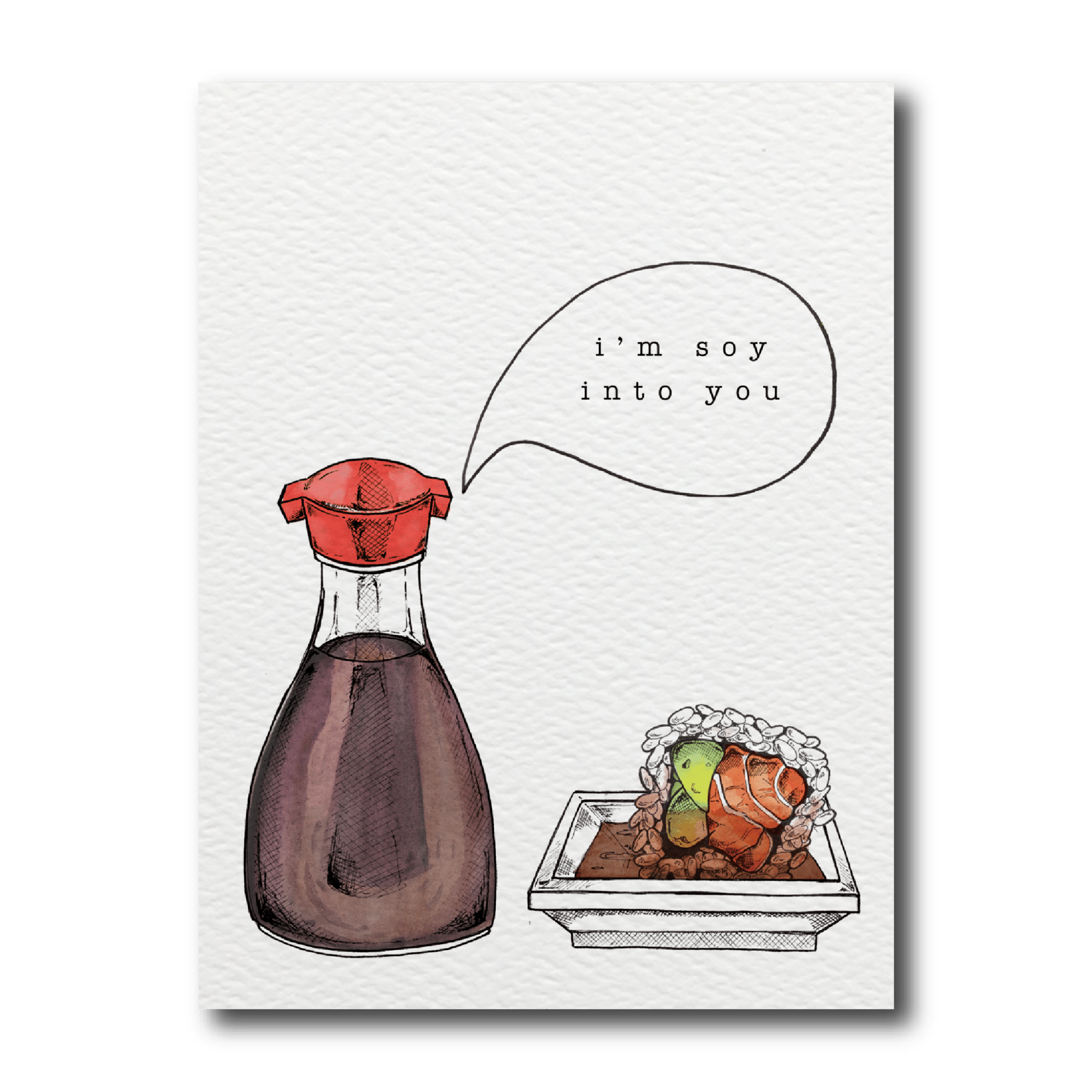 CARDS BY ALLIE - I'm Soy Into You - Detour Boutiques