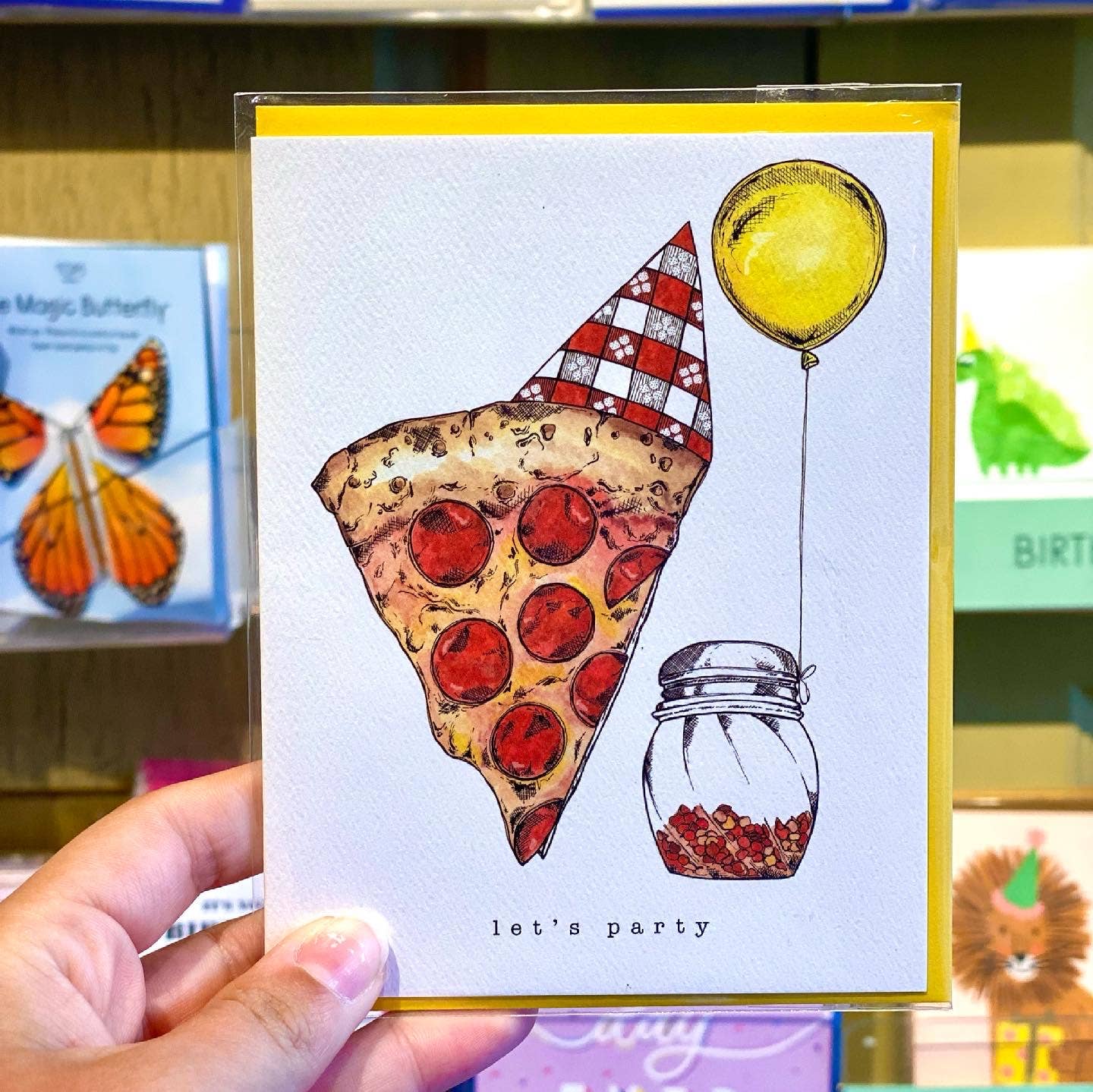 CARDS BY ALLIE - Pizza Party - Detour Boutiques