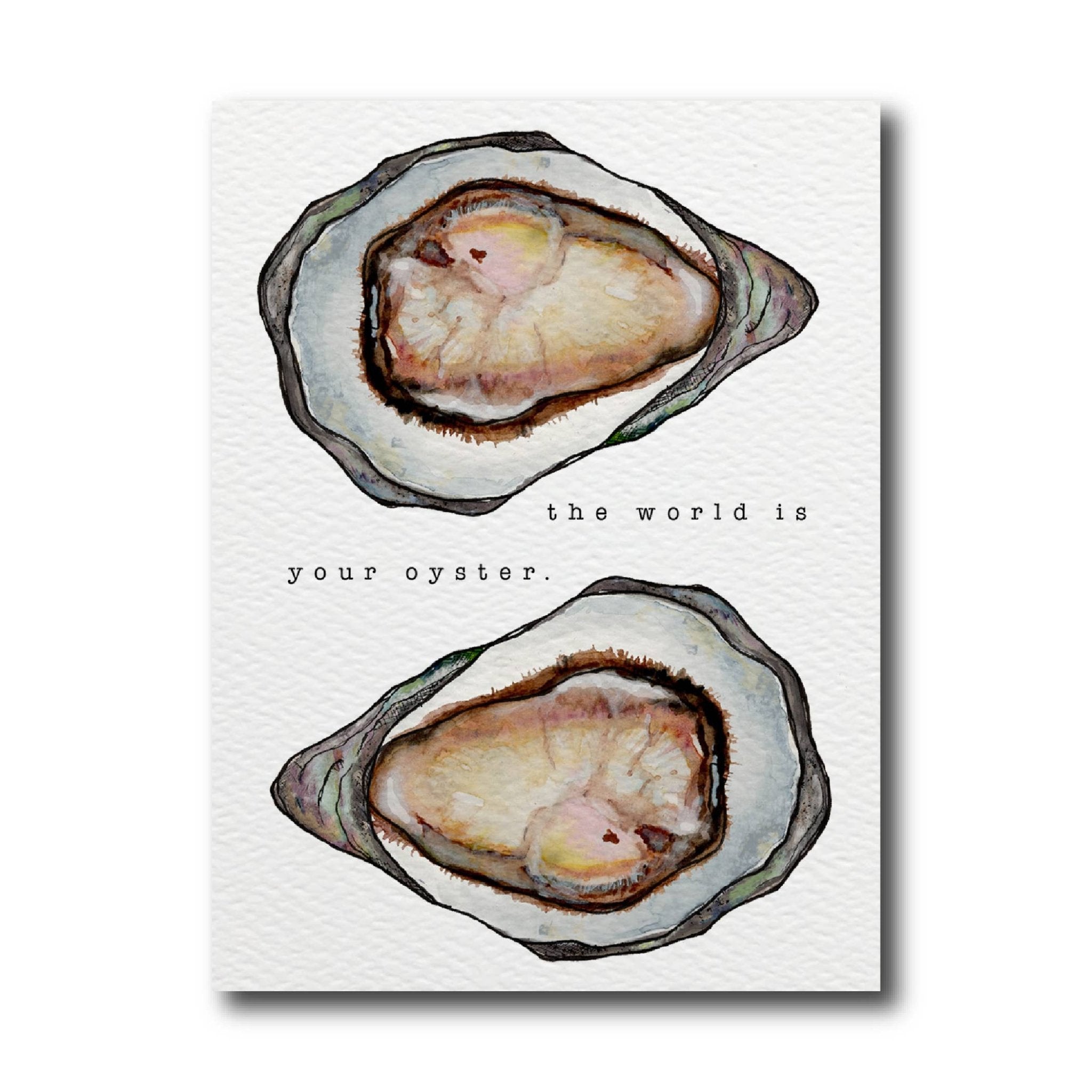 CARDS BY ALLIE - World Is Your Oyster - Detour Boutiques