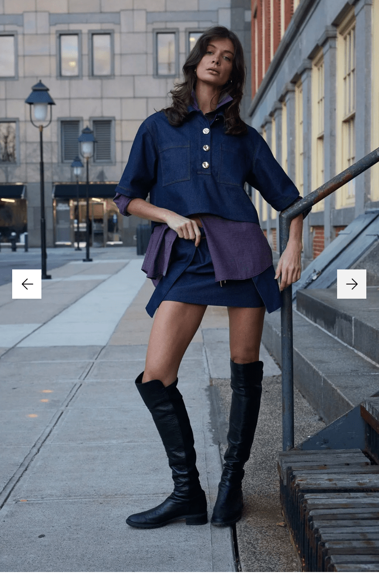 Char Denim Shirt - Detour Boutiques