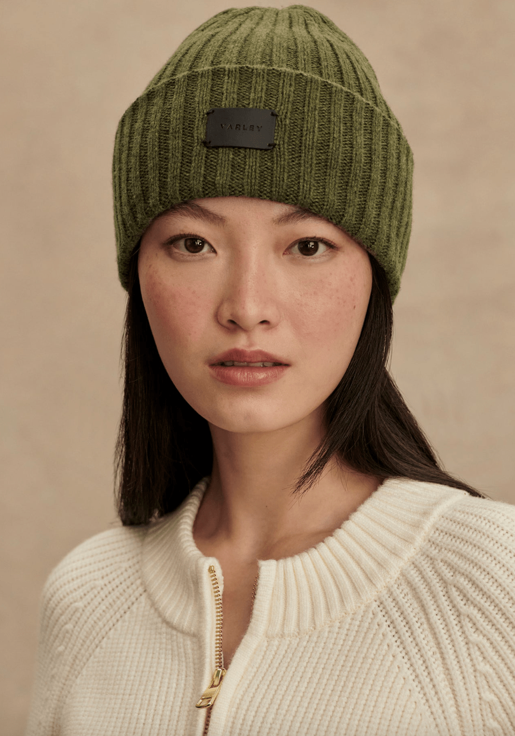 Elva chunky rib beanie - Detour Boutiques
