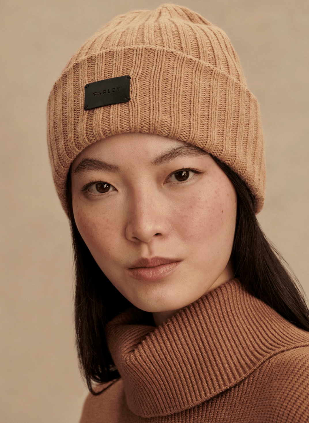 Elva chunky rib beanie - Detour Boutiques