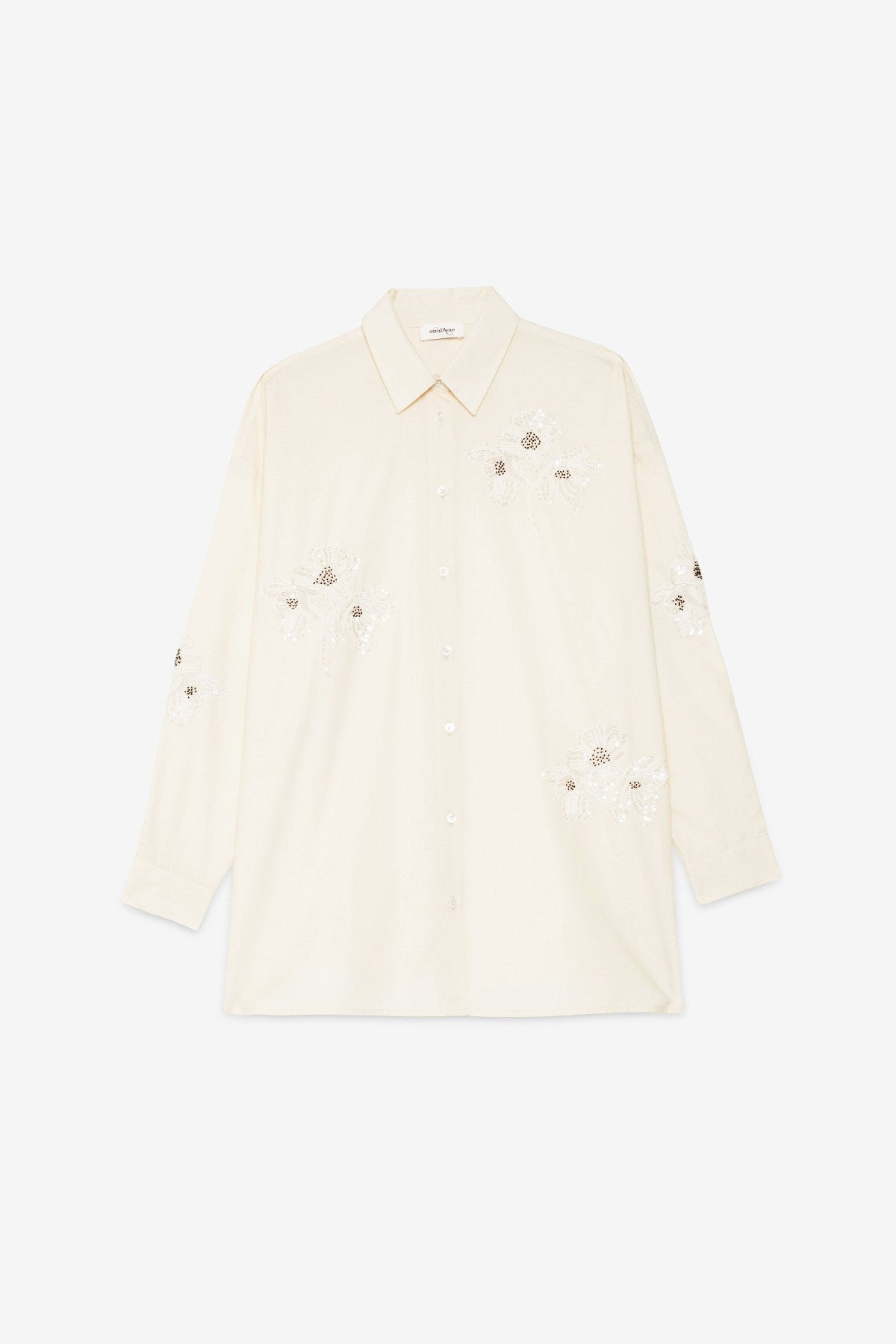 Embellished Button Down - Detour Boutiques