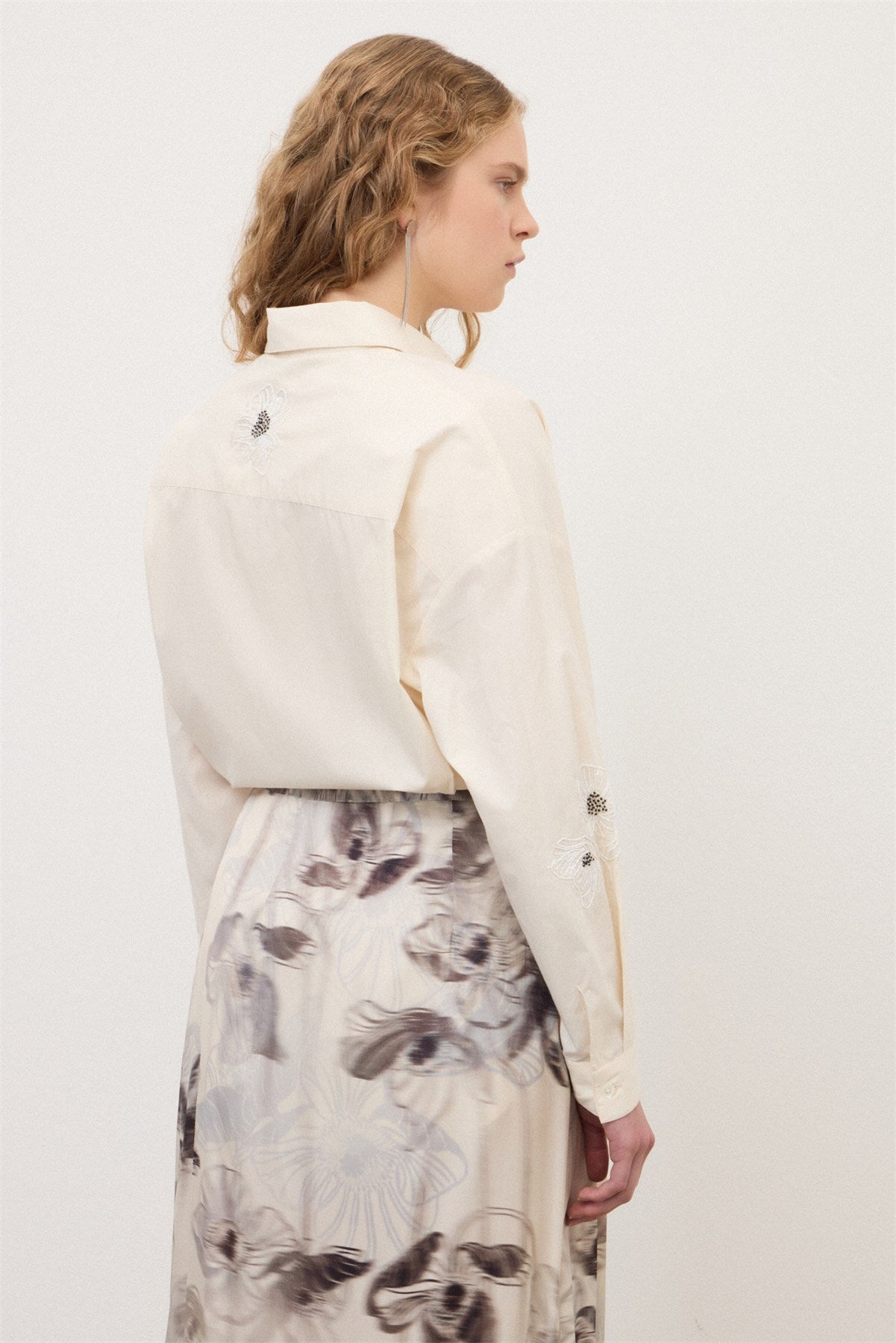 Embellished Button Down - Detour Boutiques