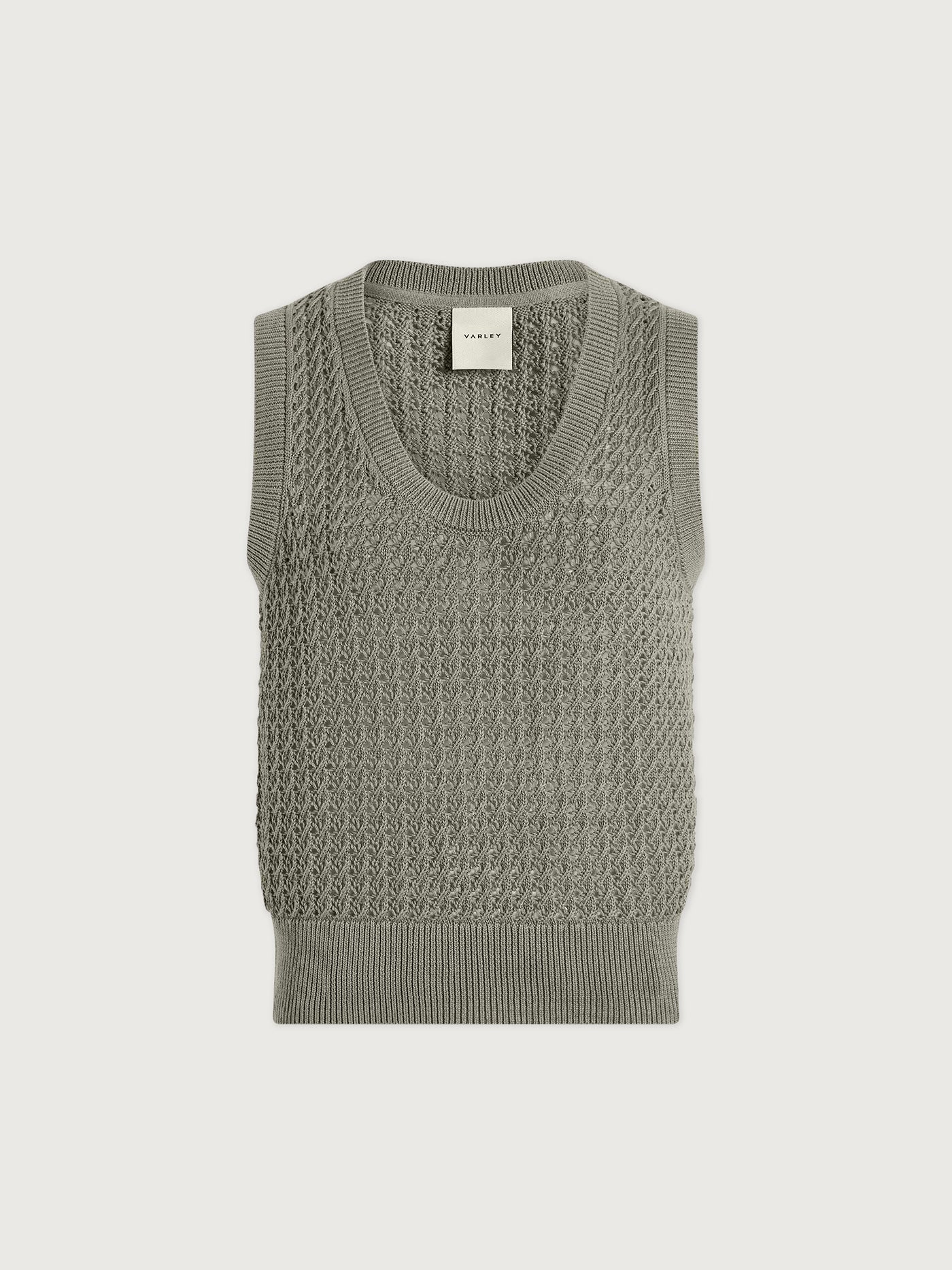 Ferns Open Knit Tank - Detour Boutiques