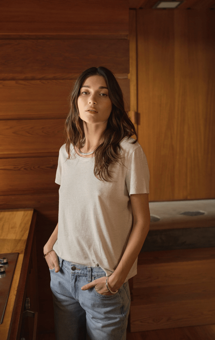 Frankie Boatneck in Cotton Hemp - Detour Boutiques