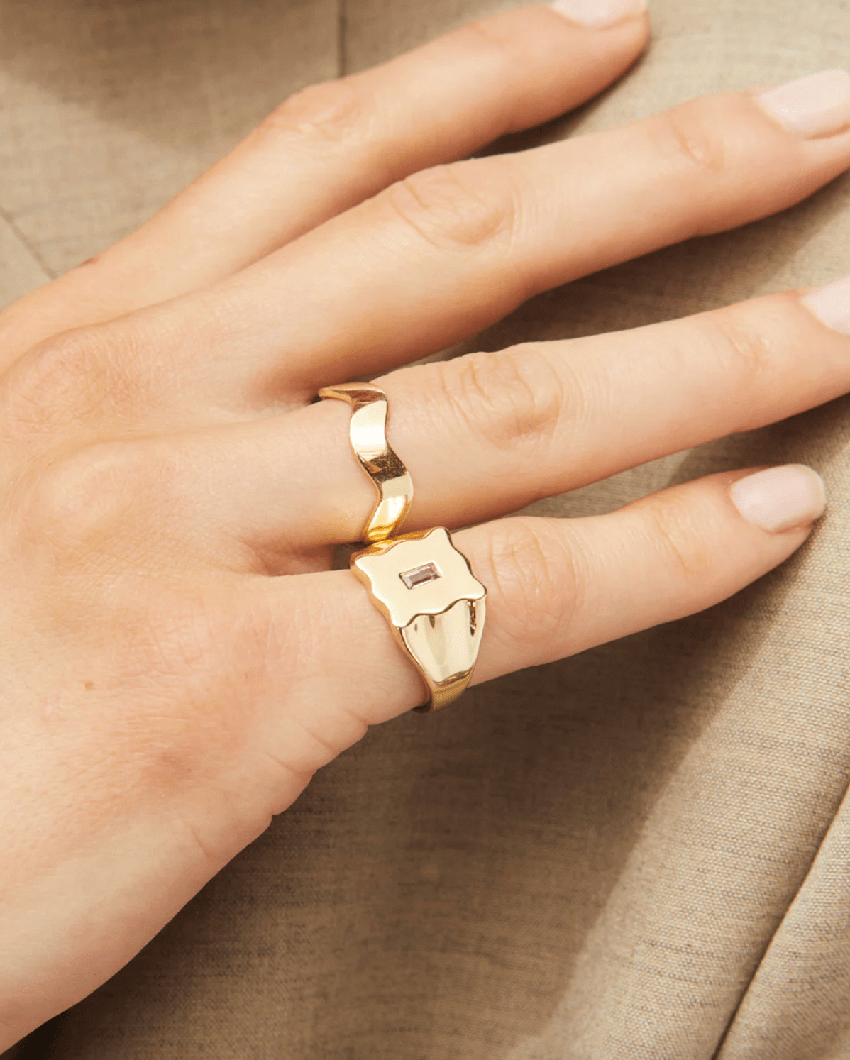 Gold Form Band - Detour Boutiques