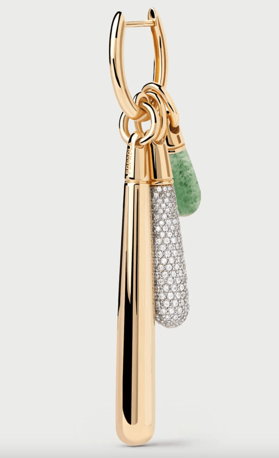Green Aventurine Drop Pendant - Detour Boutiques