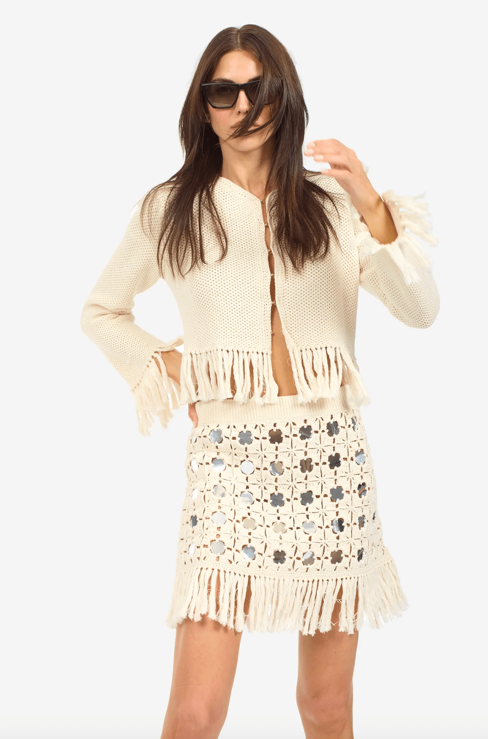 GYPSET FRINGE CARDIGAN - Detour Boutiques