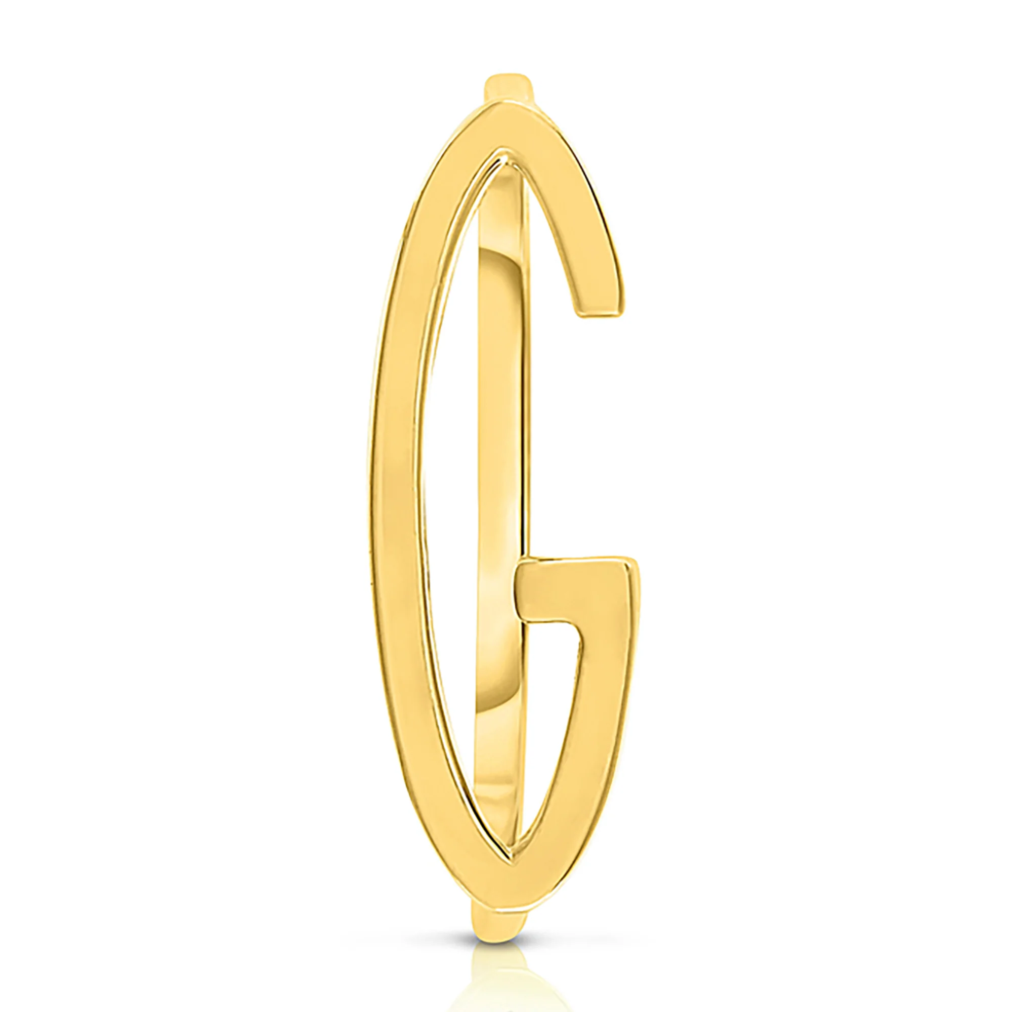 Letter Rings - Solid Gold
