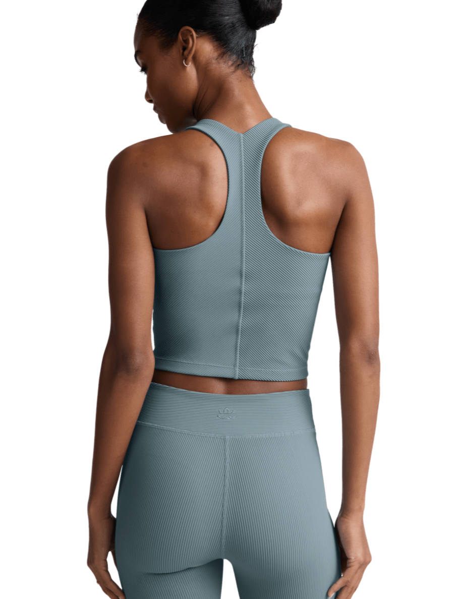 Impulse Ribbed High Neck Tank - Detour Boutiques