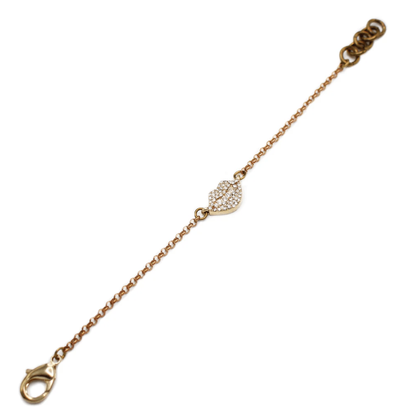 Kiss Me Lips Bracelet - Detour Boutiques