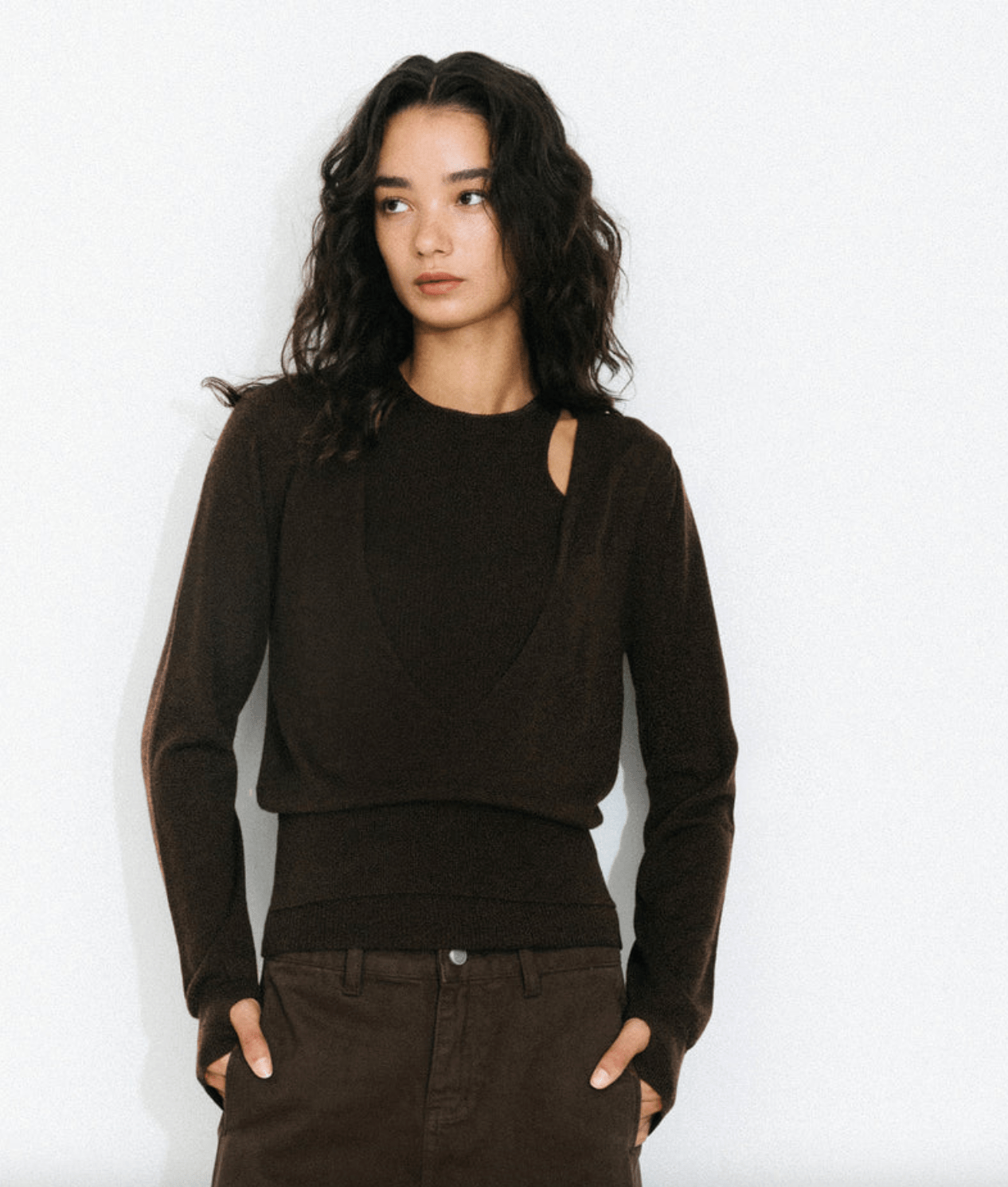 Knit Cardigan and Vest Two - Piece Set - Detour Boutiques