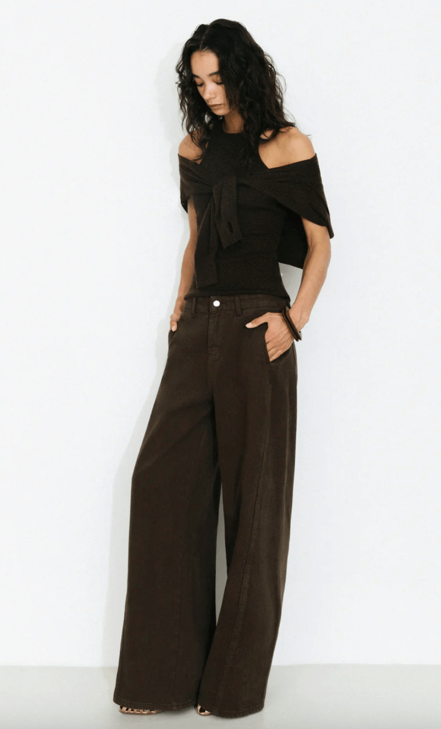 Knit Cardigan and Vest Two - Piece Set - Detour Boutiques