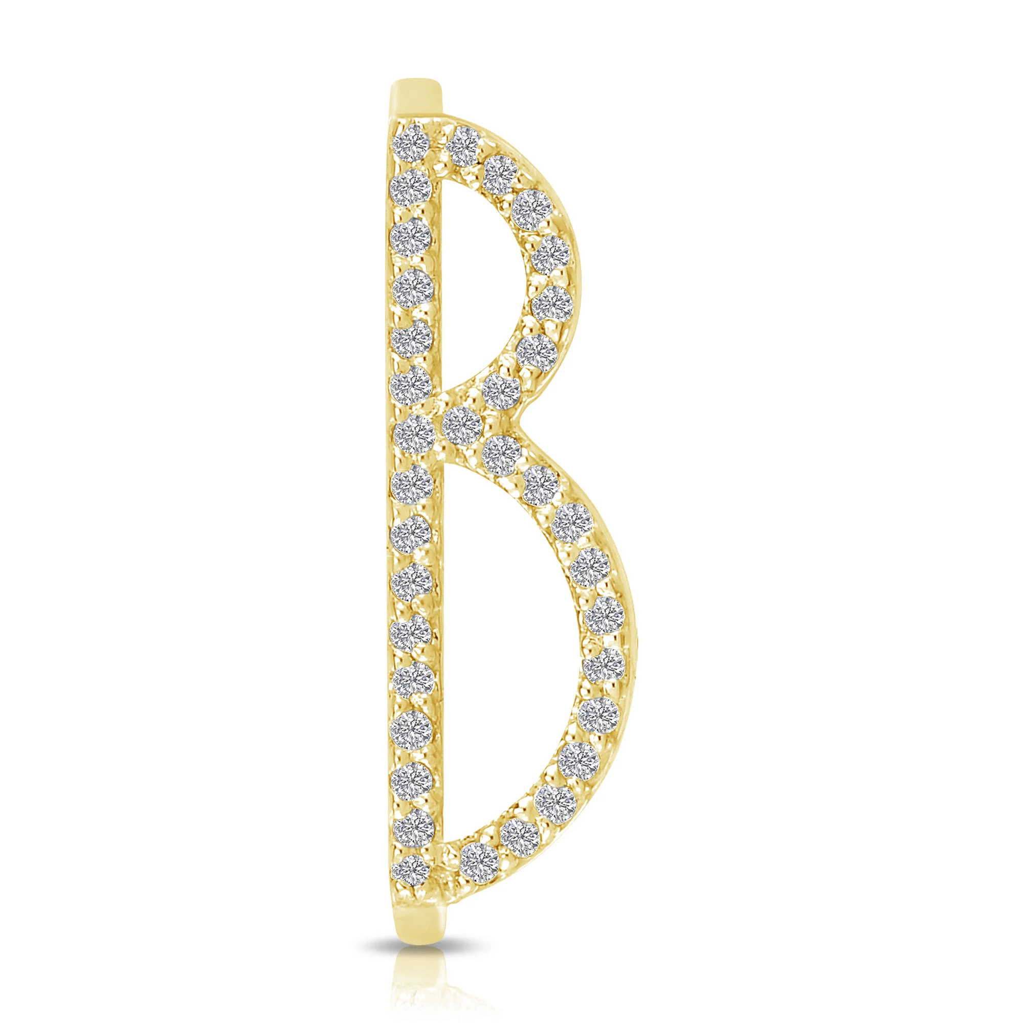 Letter Rings - Diamond - Detour Boutiques